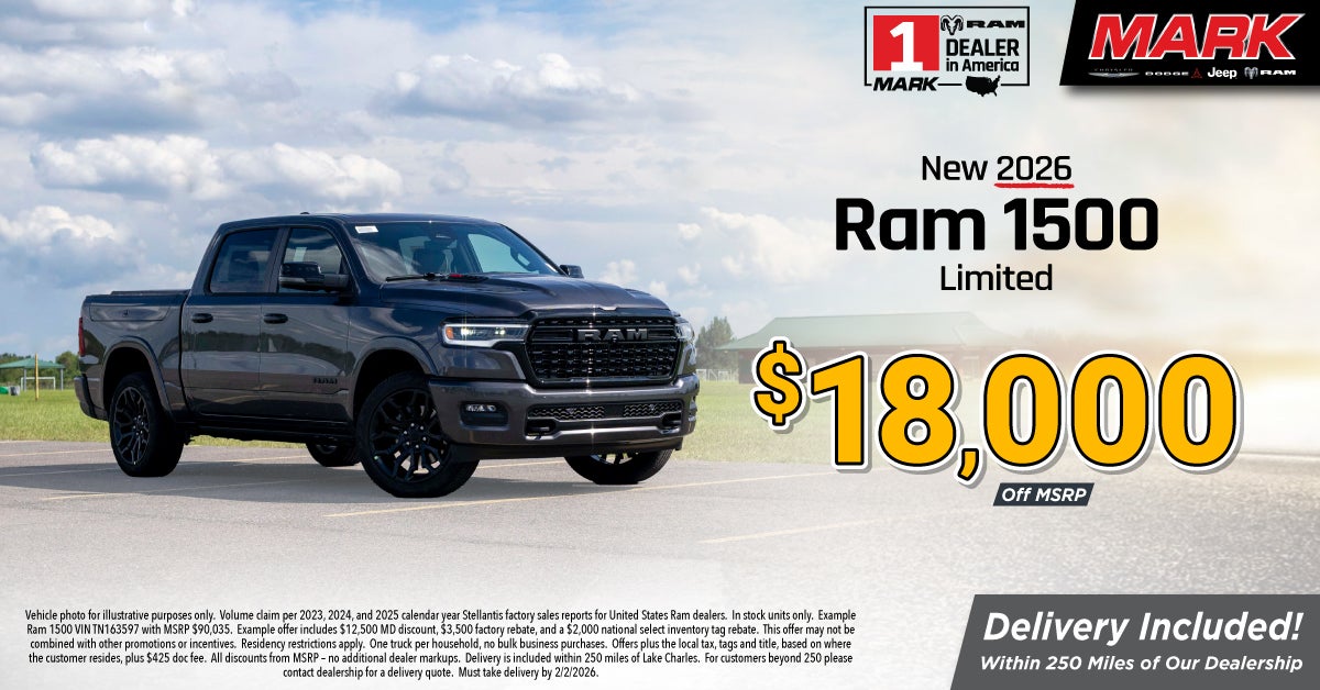 New 2026 Ram 1500 Limited